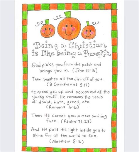Pumpkin Parable Printable